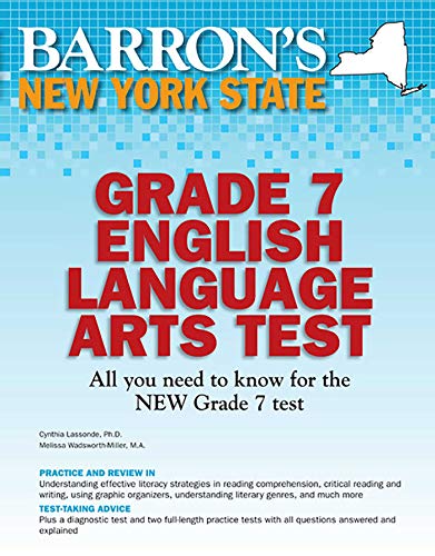 New York State Grade 7 English Language Arts Test (Barron's Test Prep NY)