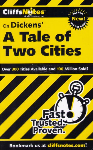 Cliffsnotes on Dickens' a Tale of Two Cities (Cliffsnotes Literature Guides)