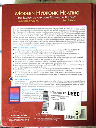 Modern Hydronic Heating: For Residential and Light Commercial Buildings