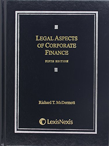 Legal Aspects of Corporate Finance