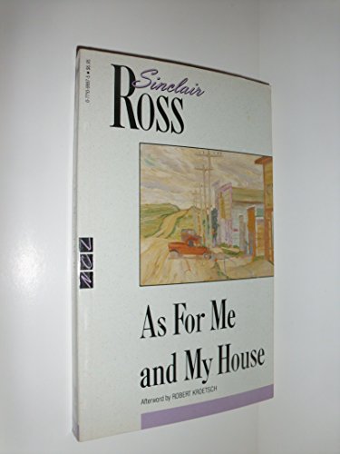 As for Me and My House (New Canadian Library)