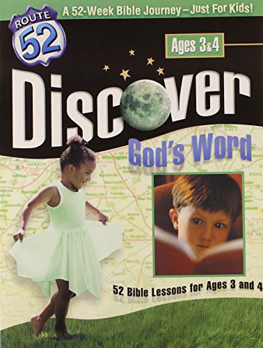 Discover God's Word: 52 Bible Lessons for Ages 3 and 4 (Route 52™)
