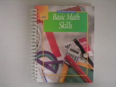 Basic Math Skills, Teacher's Edition