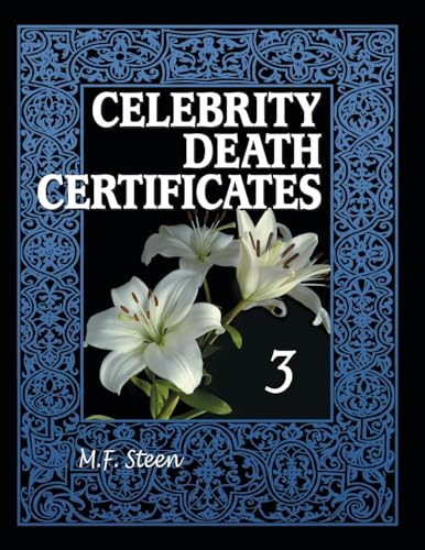 Celebrity Death Certificates 3