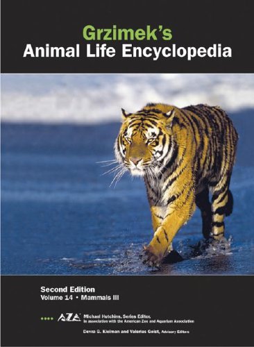 Grzimek's Animal Life Encyclopedia: Mammals (Grzimek's Animal Life Encyclopedia, 14)