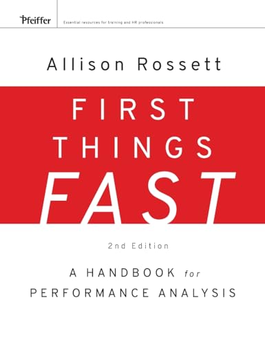 First Things Fast: A Handbook for Performance Analysis (Essential Knowledge Resource (Hardcover))