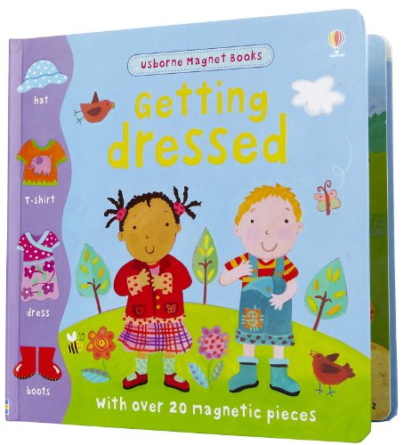 Getting Dressed Magnet Book