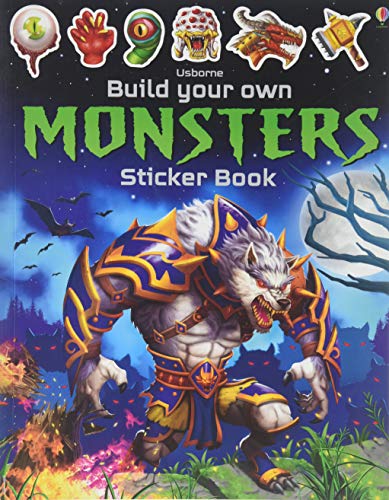 Build Your Own Monsters Sticker Book