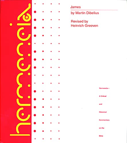James: A Commentary on the Epistle of James (Hermeneia)