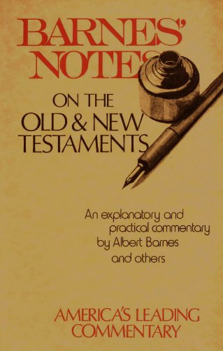Barnes' Notes: On the Old Testament, Vol. 1
