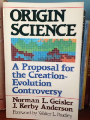 Origin Science: A Proposal for the Creation-Evolution Controversy