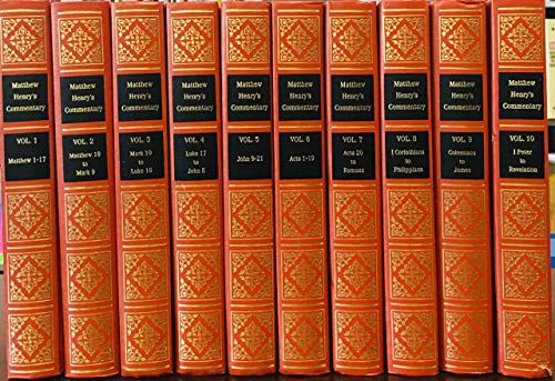 Matthew Henry's Commentary on the New Testament (10 volume)