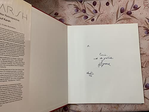 Karsh: A Fifty-Year Retrospective by Yousuf Karsh (1983) Hardcover