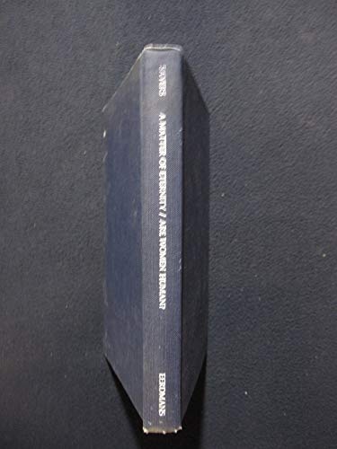 A Matter Of Eternity: Selections From The Writings of Dorothy L. Sayers