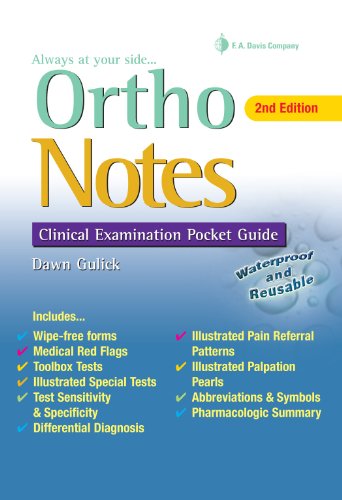 Ortho Notes: Clinical Examination Pocket Guide