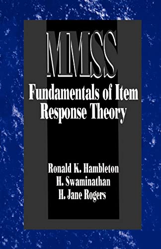 Fundamentals of Item Response Theory (Measurement Methods for the Social Science)