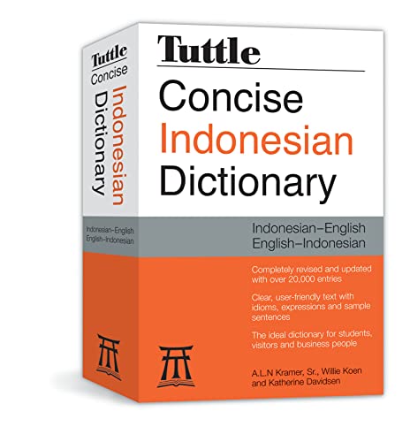 Tuttle Concise Indonesian Dictionary: Indonesian-English English-Indonesian