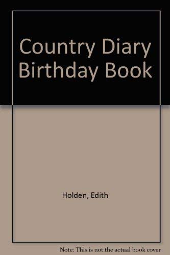 Country Diary Birthday Book