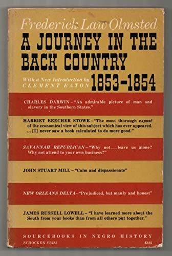 Journey in the Back Country, 1853-54