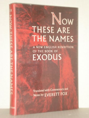 Now These Are the Names