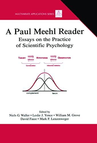 A Paul Meehl Reader: Essays on the Practice of Scientific Psychology (Multivariate Applications Series)