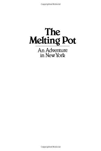 Melting Pot: An Adventure in New York (The Do-It-Yourself Jewish Adventure Series)