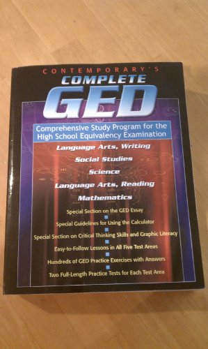Contemporary's Complete Ged: Comprehensive Study Program for the High School Equivalency Examination