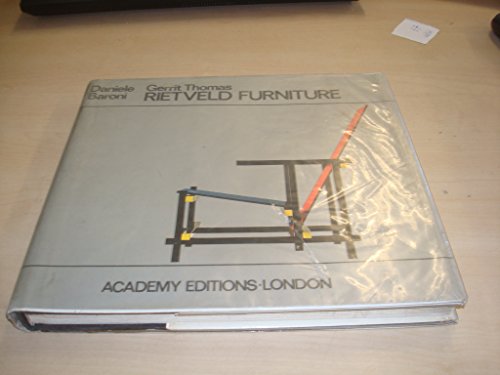 The Furniture of Gerrit Thomas Rietveld