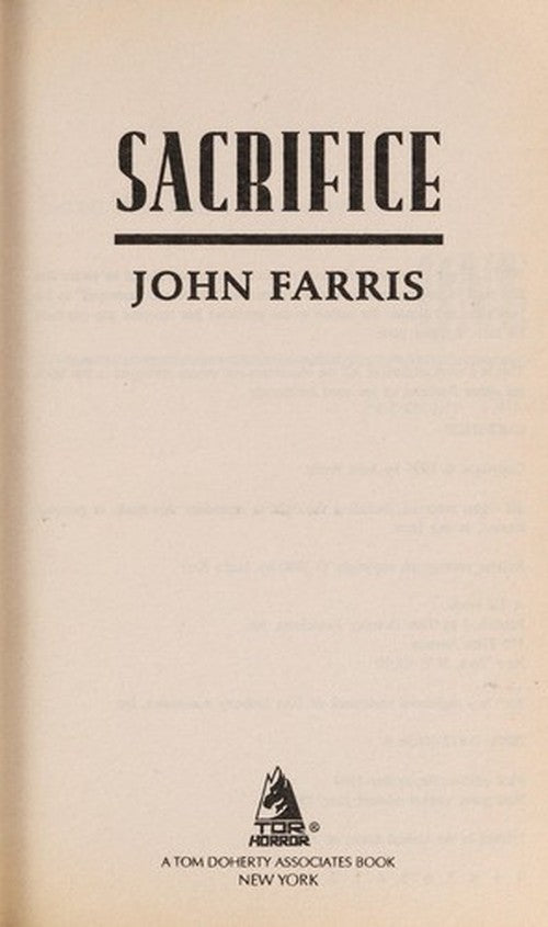 Sacrifice