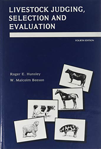 Livestock Judging, Selection & Evaluation
