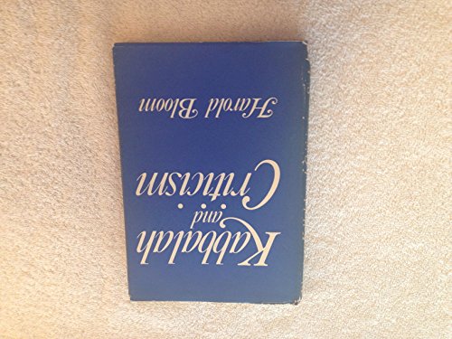 Kabbalah and criticism (A Continuum book)
