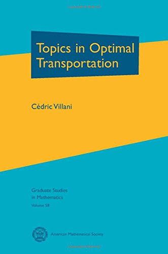 Topics in Optimal Transportation (Graduate Studies in Mathematics)