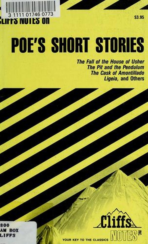 Poe's Short Stories (Cliffs Notes)