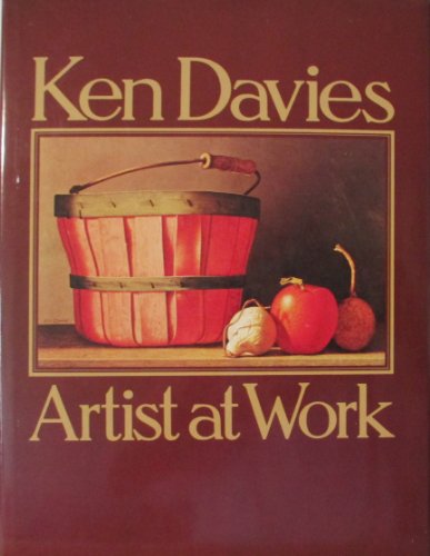 Ken Davies, artist at work