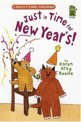 Just in Time for New Year's!: A Harry and Emily Adventure (Holiday House Reader Level 2)