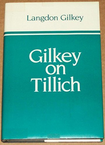 Gilkey on Tillich
