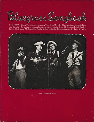 Bluegrass Songbook | Guitar and Banjo Melody Lyrics Chords Collection | Easy to Medium Level Bluegrass Sheet Music Book for Students | Traditional Folk Gospel and Americana Repertoire Guide