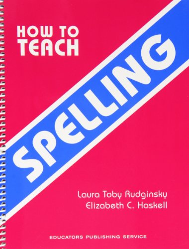 How to Teach Spelling