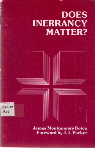 Does Inerrancy Matter?