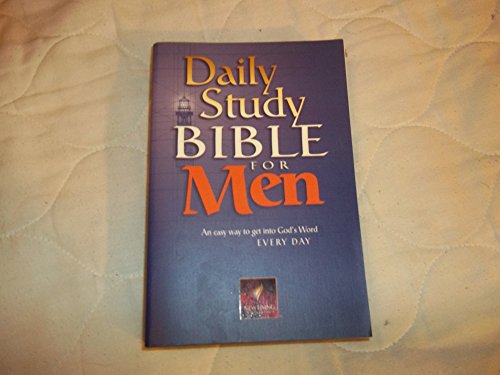 Daily Study Bible for Men: NLT1