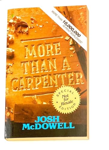 More Than a Carpenter