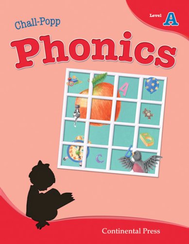 Phonics Workbook: Chall Popp Phonics: Student Edition, Level A - Kindergarten