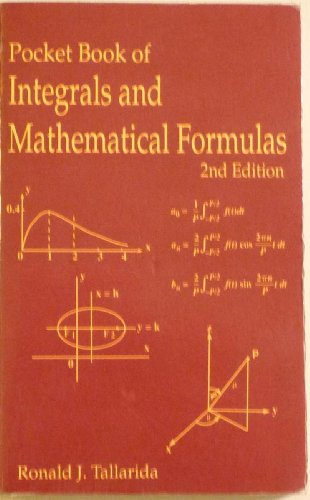 Pocket Book of Integrals and Mathematical Formulas, Second Edition (Advances in Applied Mathematics)