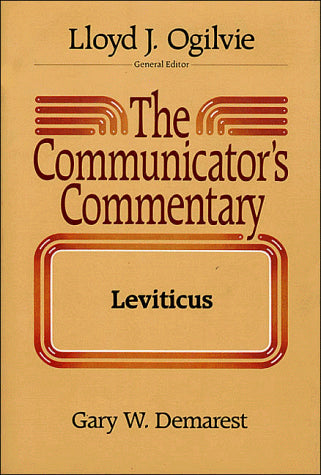 Leviticus (COMMUNICATOR'S COMMENTARY OT)