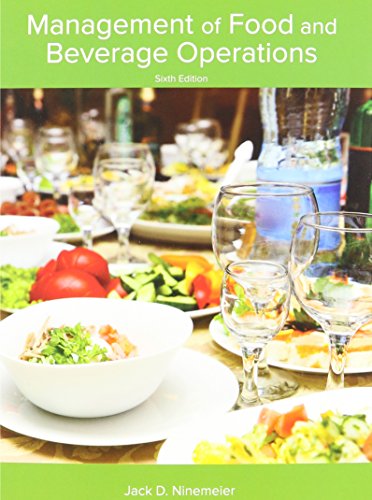 Management of Food and Beverage Operations