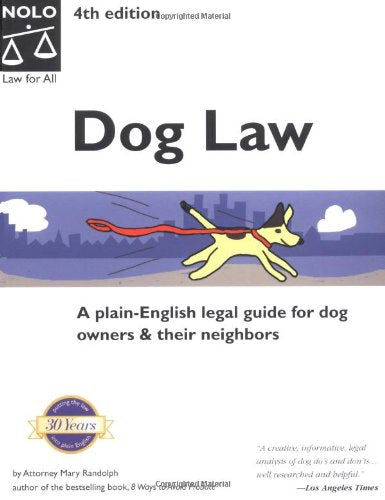 Dog Law (4th National Edition)