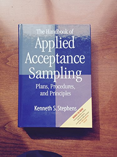 Applied Acceptance Sampling: Plans, Procedures, and Principles