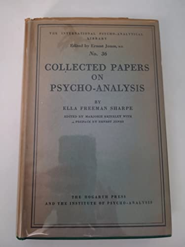 Collected Papers on Psycho-Analysis