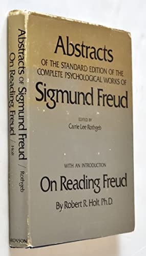Abstracts of the Standard Edition of the Complete Psychological Works of Sigmund Freud