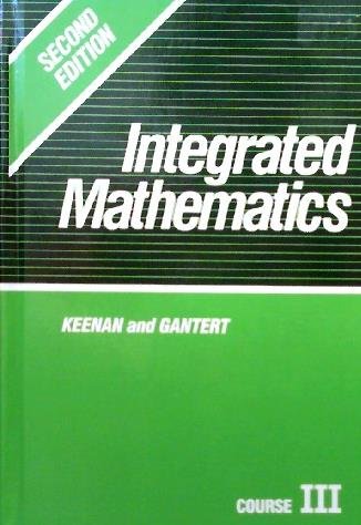 Integrated Mathematics: Course III (12-1792)